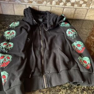 Torrid DISNEY VILLAINS Tracksuit SET  sweatsuit joggers Poison Apple